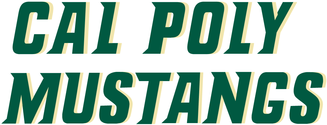 Cal Poly Mustangs 2000-2006 Wordmark Logo t shirts iron on transfers